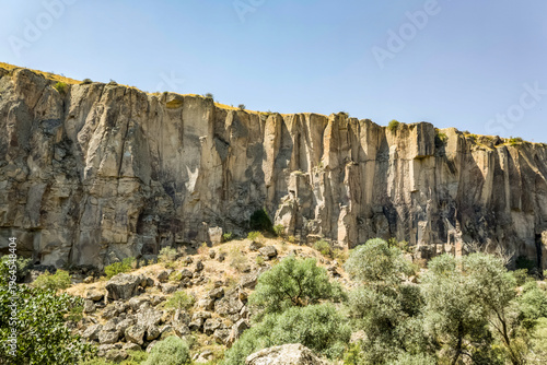 Foto Ancient Ihlara Valley canyon in Cappadocia, Turkey
