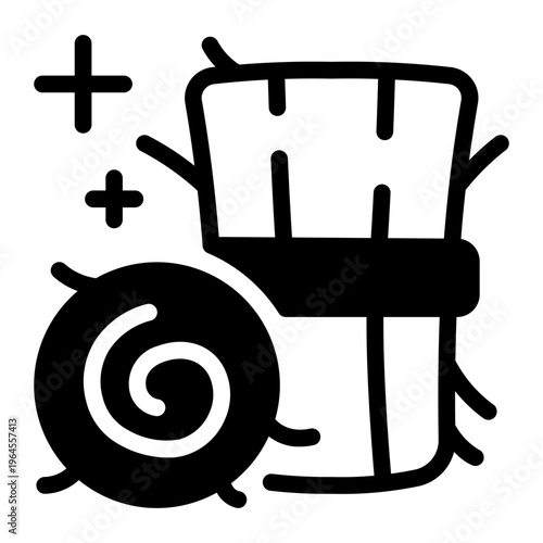 This Hay icon is suitable for Farm and Ranch, etc.