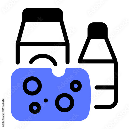 This Dairy Product icon is suitable for Farm and Ranch, etc.