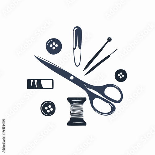 Sewing Tools and Accessories for Crafting.
