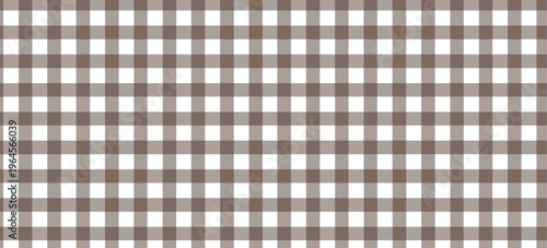 Seamless Light Blue Gingham Pattern Background. Classic Two-Tone Pastel Plaid Check Design for Fabric, Textile, Wallpaper, and Picnic Decor.