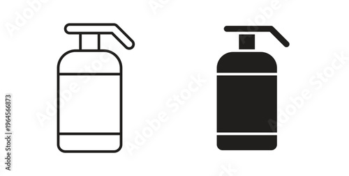 Body Soap icons symbol. Simple, flat design for web or mobile app