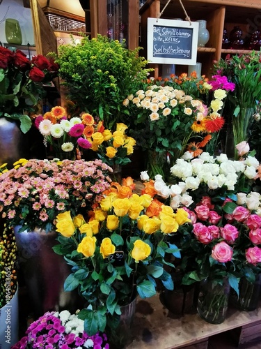 Blumen in einem Blumenladen