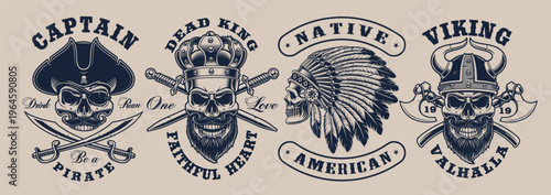 vintage ornament with floral pattern