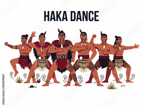 Maori Haka Dance Performers