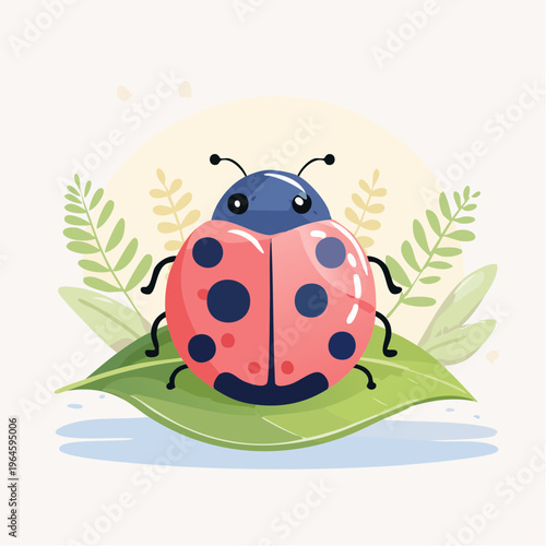 Der kleine Marienkäfer macht Pause