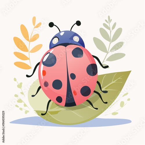 Der kleine Marienkäfer macht Pause