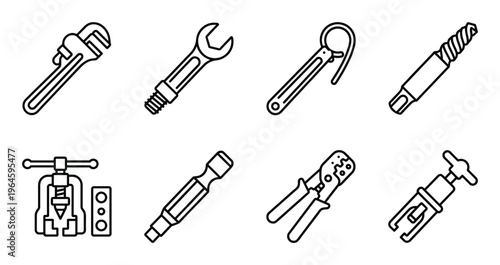 Plumbing and pipe fitting tools for professional installation and repair