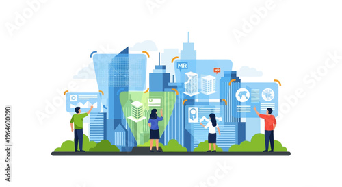 Smart City Planning & Management with Augmented Reality Data Visualization