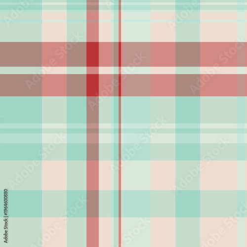 Classical check background seamless, infant pattern vector texture. Hispanic textile plaid fabric tartan in light and white colors.