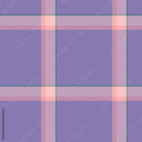 School fabric background vector, shabby seamless tartan plaid. Plank textile texture check pattern in indigo and light colors.