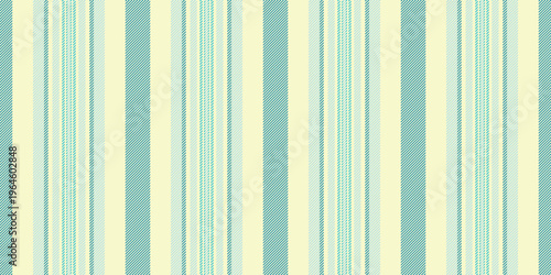 Frame lines texture textile, tradition stripe pattern seamless. Manufacturing vertical fabric background vector in lemon chiffon and cyan colors.