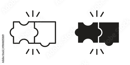 Compatibility icons Black symbol on transparent background. EPS10