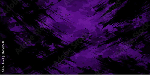 Abstract grunge background with purple and blue tones featuring smoky space inspired textures and dark artistic pattern design
