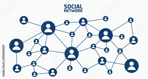 Social Network Structure with Business Team Concept