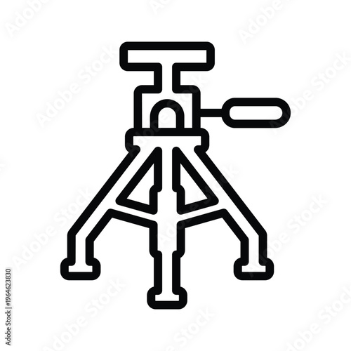 Camera tripod Icon