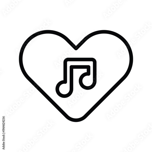 Romantic song Icon