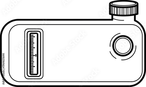 Detailed Excavator Bucket and Linkage Vector Illustration Isolated on White Background for Heavy Machinery Construction Industrial Design Engineering and Technical Projects
