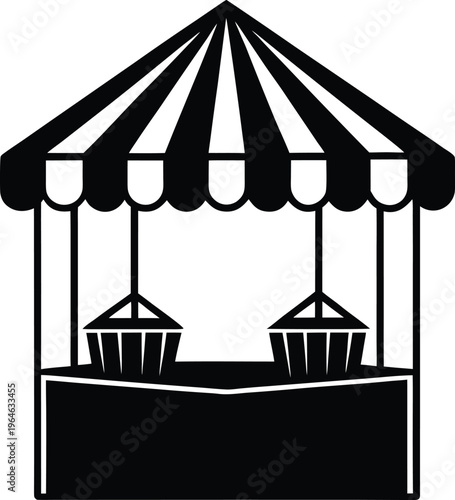 circus tent vector illustration