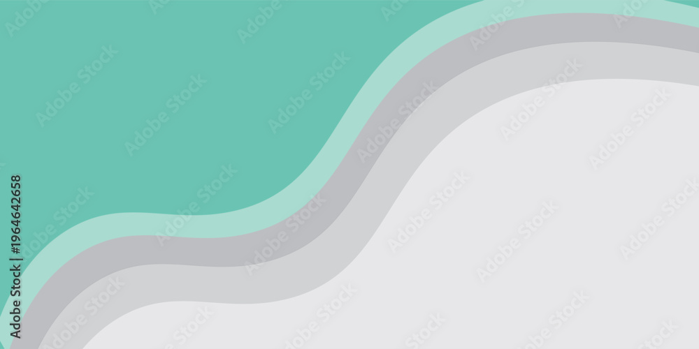 Obraz premium Flowing dark blue curve shape with soft gradient vector abstract background, relaxing and tranquil art, can illustrate health medical or sound of music.