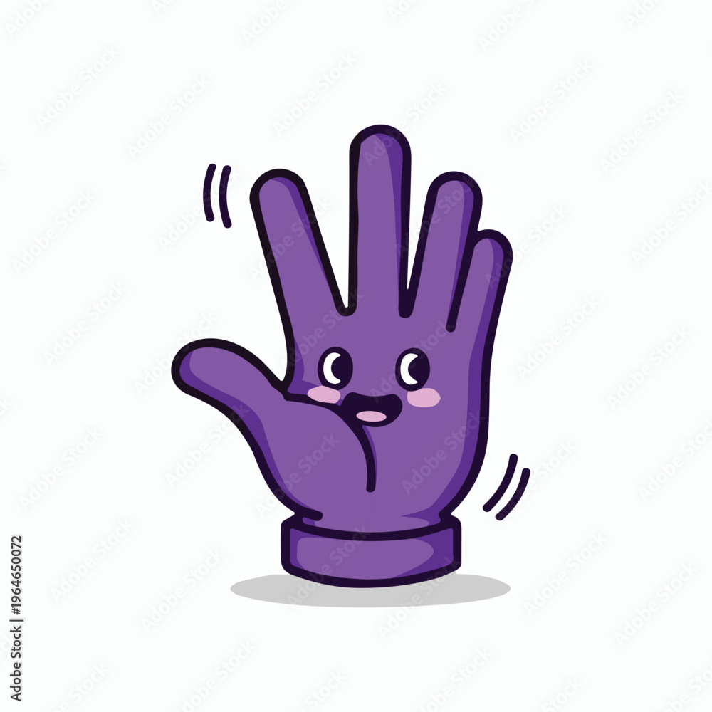 Obraz premium 3d render of a human hand