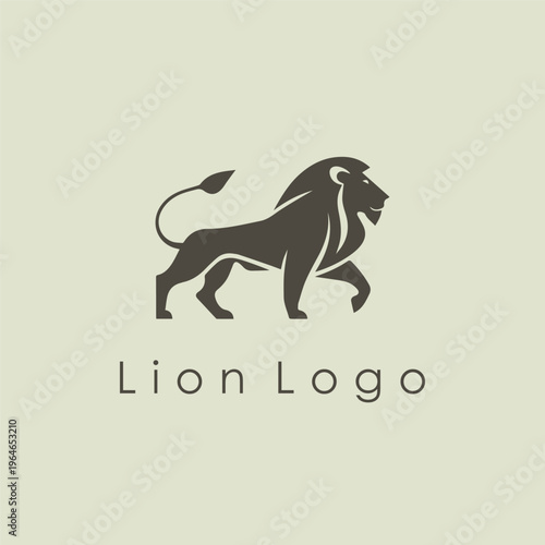 Powerful Vector Lion Logo Design for Wildlife, Safari, and Nature Branding, Modern Predator Icon, Creative Emblem for Adventure, Jungle, and Eco-Friendly Business Identity