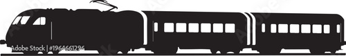 Train, locomotive, rail, transportation, vector icon