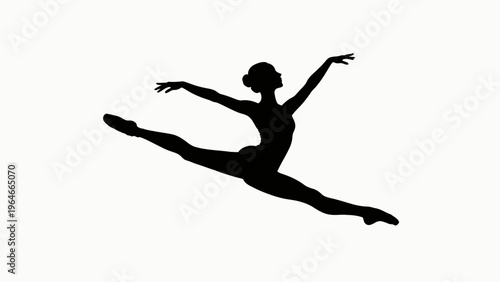 Black silhouette of a person playing guitar isolated on a white background stock image.