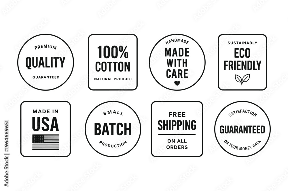 Obraz premium set of labels for sale