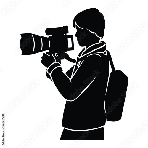 Street Photographer Silhouette