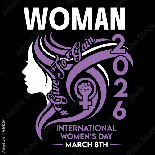 Woman You Gain Strength 2026 International Women’s Day