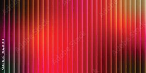 Vibrant abstract gradient of pixelated vertical hues blending seamlessly together