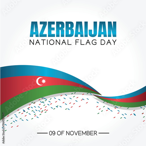 Azerbaijan national flag day celebration