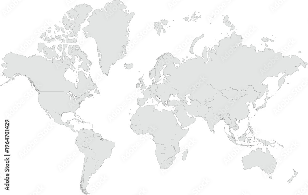 Obraz premium World map illustration simple flat vector design for global business