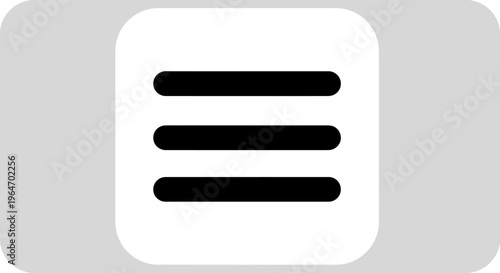 Hamburger Menu Icon