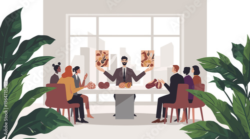 A calming abstract background with shades of green and white, evoking a sense of serenity and balance, ideal for use in wellness, nature, or design co