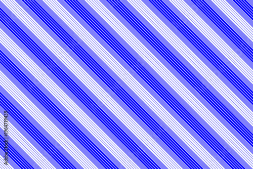 Seamless Blue Geometric Stripe Pattern