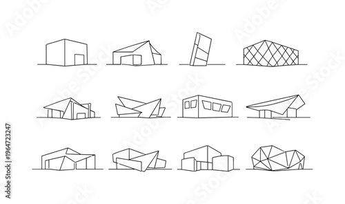 Let It Grow. Set lettering. harmonious lettering variations of the same emblematic concept, each with different artistic interpretation (Whimsical curly type