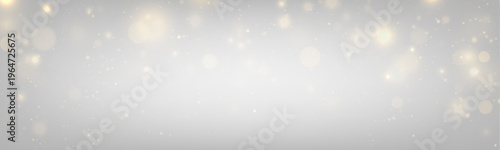 PNG. Glittering gold stardust sparkles drift softly on a dark transparent background. Tiny particles shimmer like delicate lights. Perfect overlay for Christmas and holiday designs.