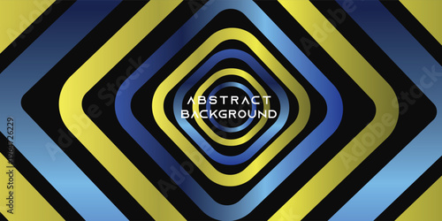 Colorful glossy squares abstract technical background. Vector geometric banner design