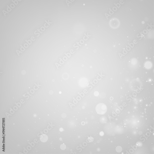 PNG. White glitter dust drifts softly across a dark transparent scene. Tiny sparkles shimmer subtly. Perfect for Christmas, winter, and magical overlays.