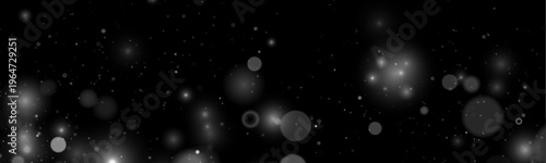 Shimmering white dust sparkles with subtle glow. Light particles float softly across a transparent background. Ideal for festive overlays and magical cards.