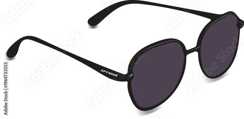 Stylish boy hot looking sunglass eps