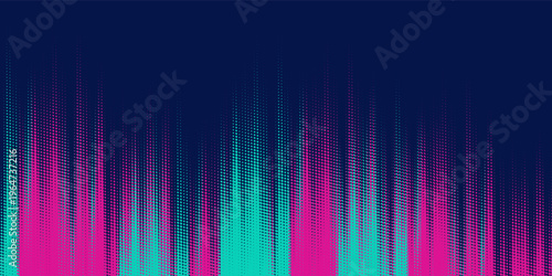 Car sticker wrap banner abstract sporty lines pink blue greenish grunge color combination brush storm thunder modern pattern racing motorsport.