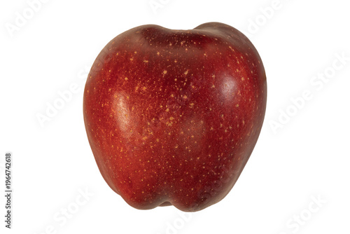 Fresh ripe red apple isolat...