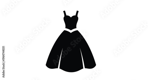 Black dress with sweetheart neckline a striking fashion silhouette