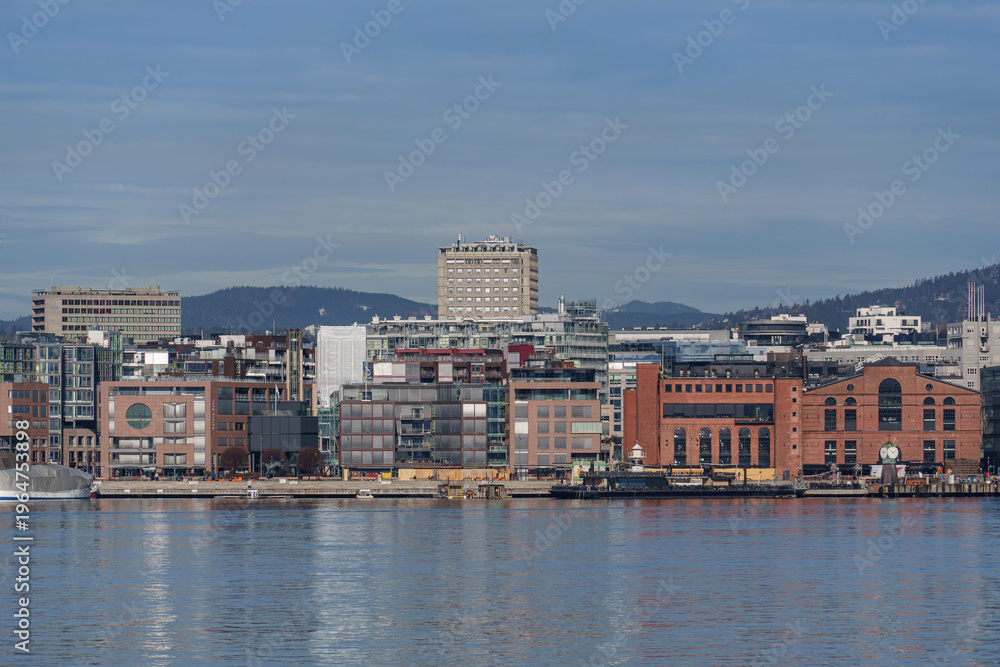 Fototapeta premium Oslo in Norwegen