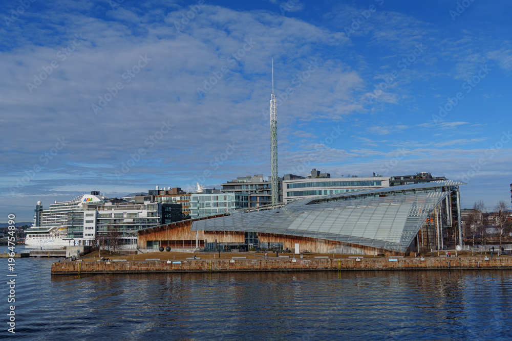 Fototapeta premium Oslo in Frühling