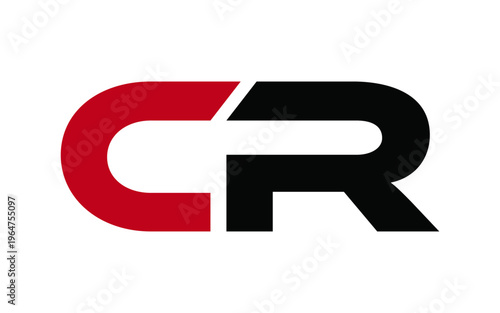 Simple CR Letter Logo Design Service