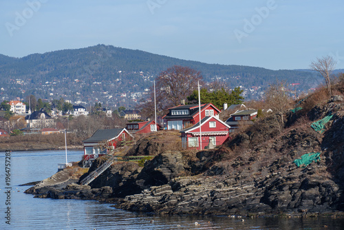 Wallpaper Mural Oslo und der Oslofjörd in Frühling Torontodigital.ca
